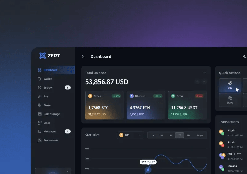 Blockchain transaction platform