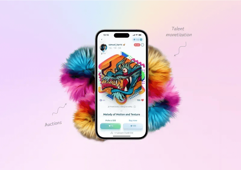 Talent monetization platform