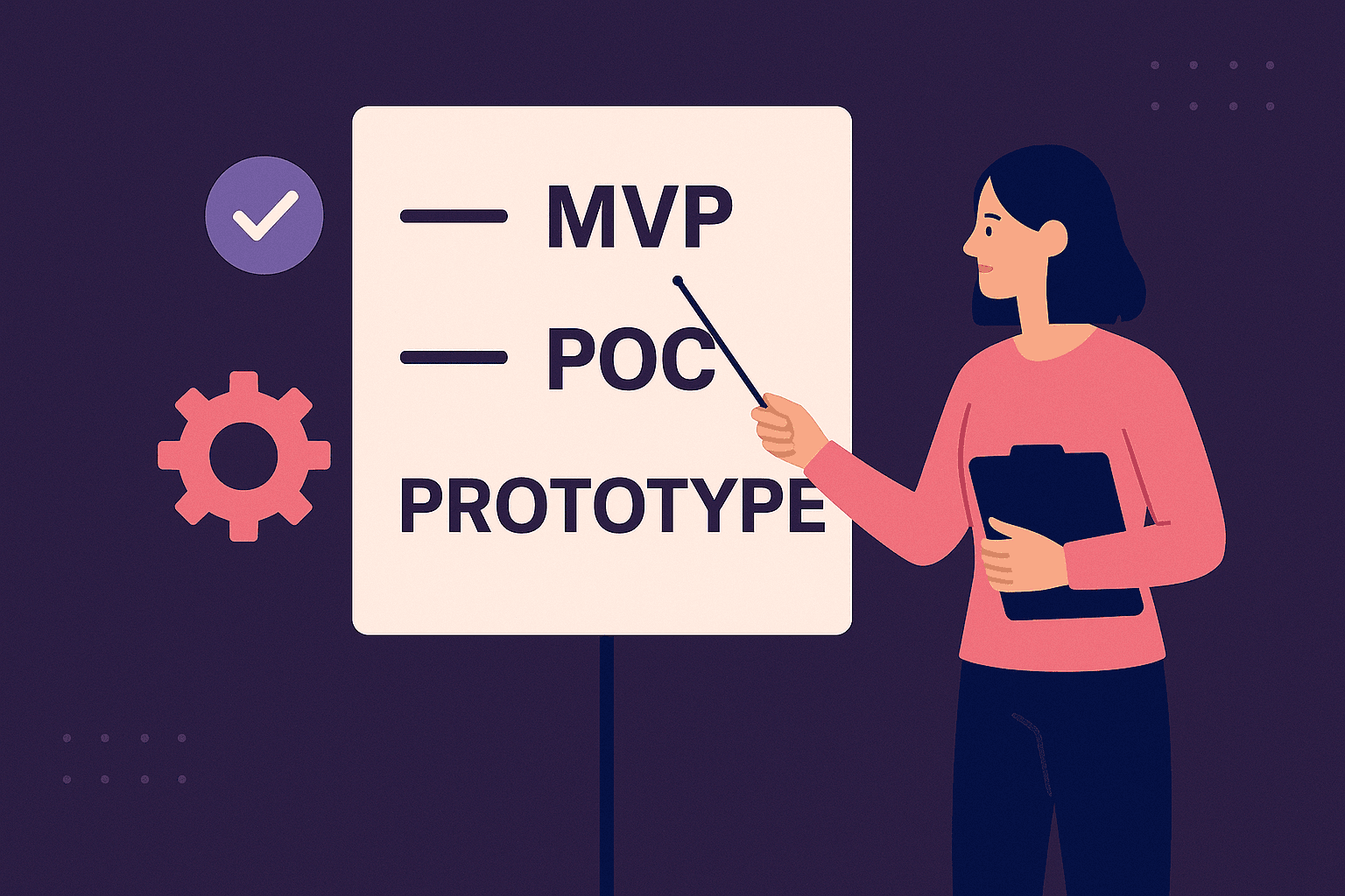 Choosing between MVP, POC, and Prototype in Product Development